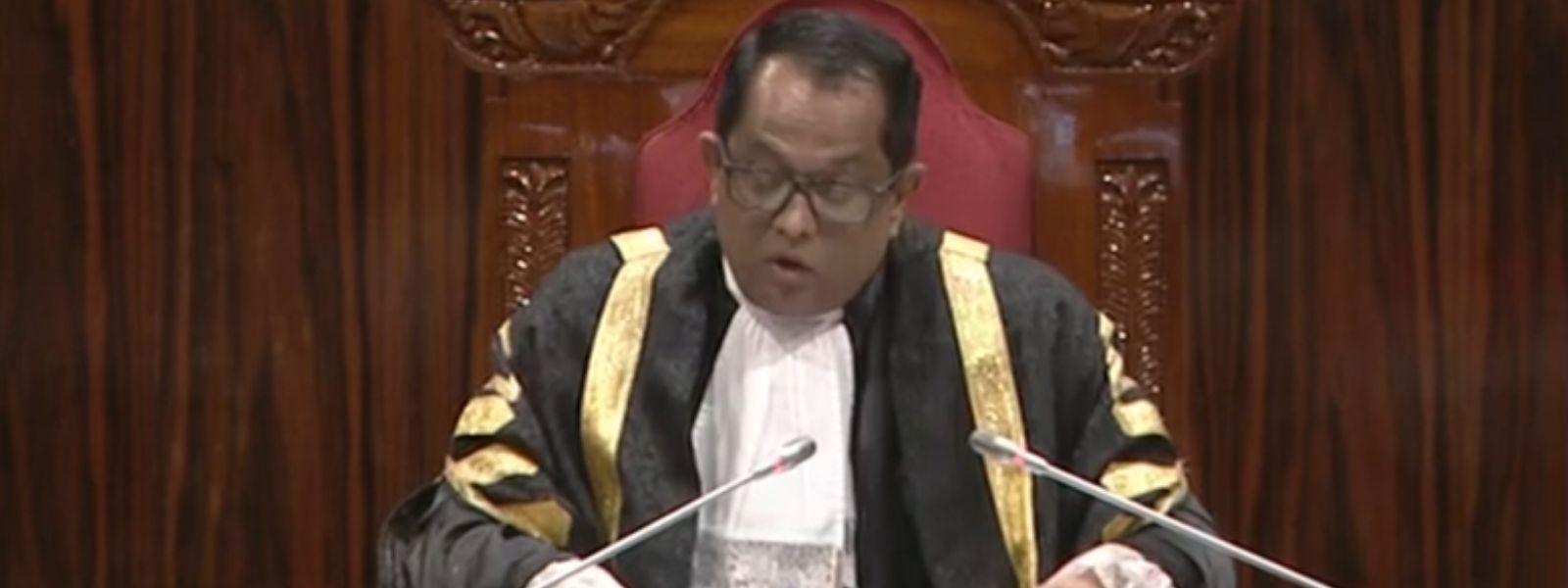 Speaker Says Motion Against Dep. Minister Invalid